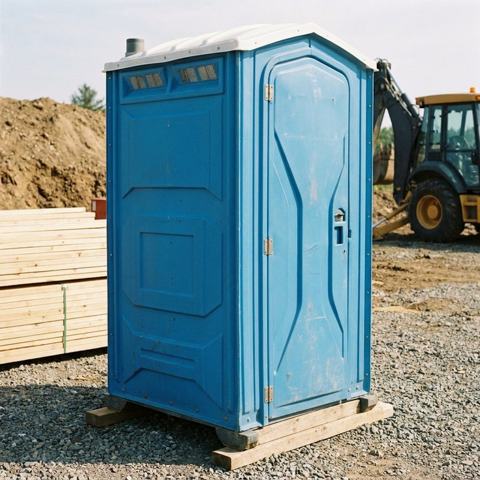 Clean portable toilet rental ready for delivery in Tucson, Arizona